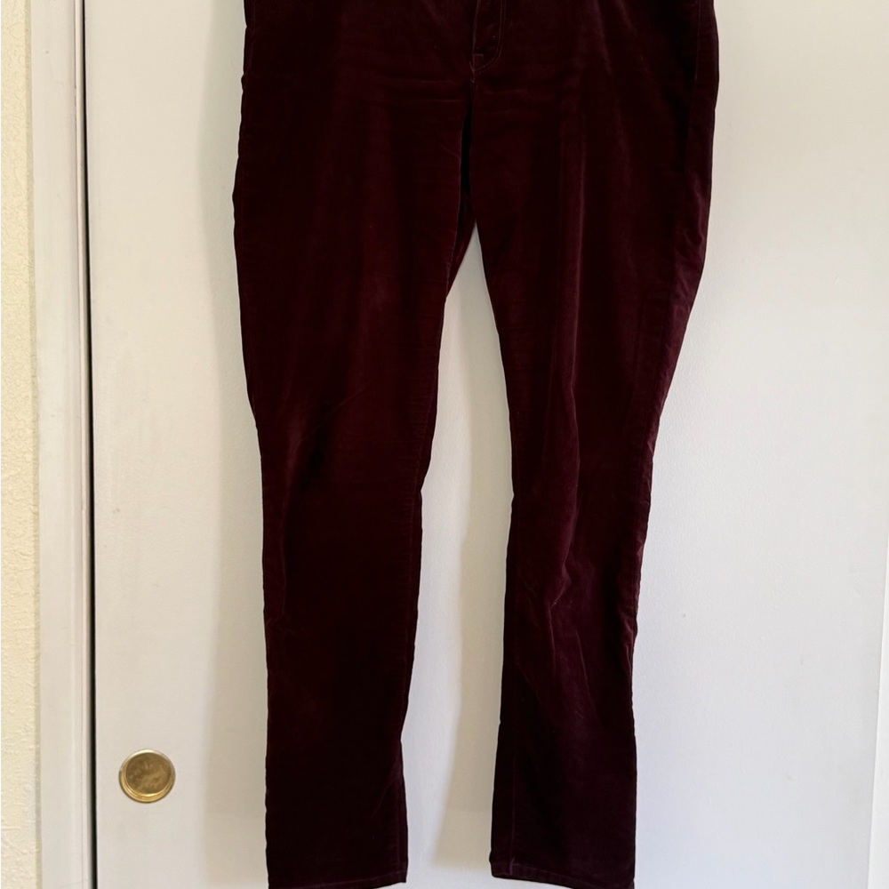 Gap Burgundy Mini-Whale Corduroys Pants